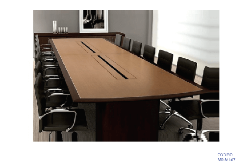 [MR-MJ-07] Mesa de reuniones para 14-16 personas