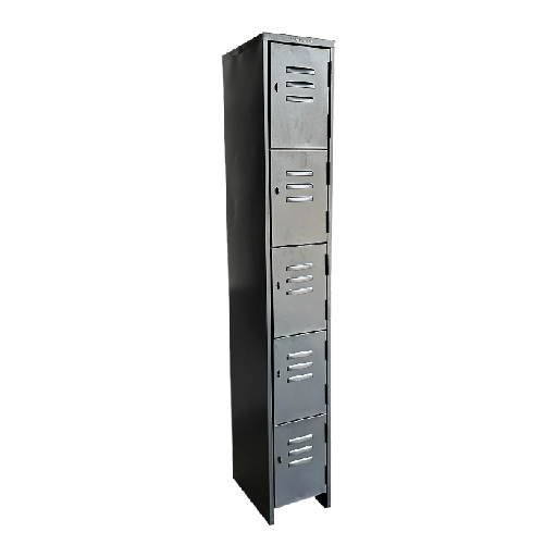 [MC-LK-05] Locker metalico de 5 espacios